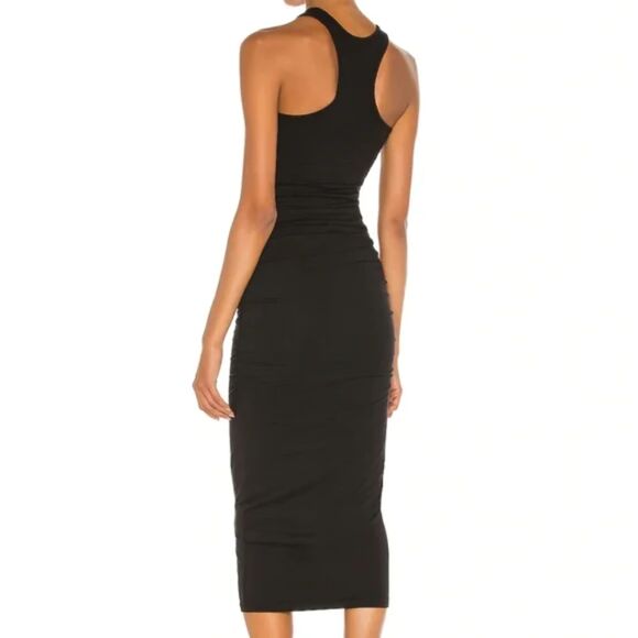 Michael‎ Stars Racerback Midi Dress in Black - Picture 3 of 7